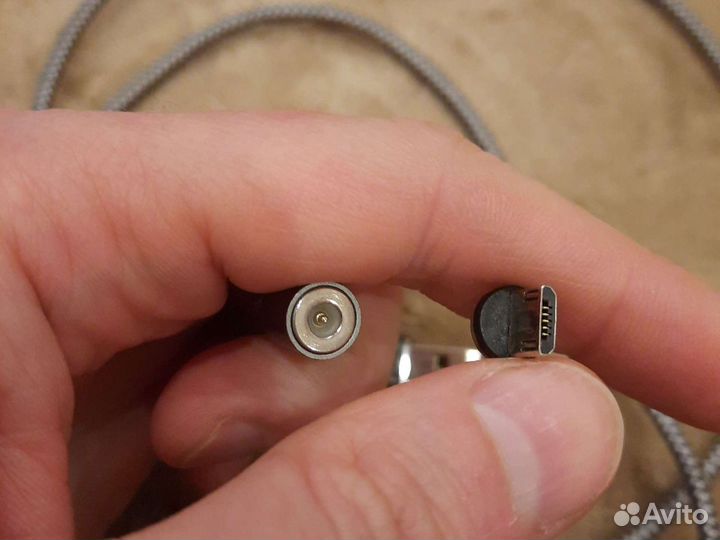 Кабель магнитный usb micro (type c)