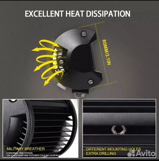 Светодиодная автомобильная люстра+кнопка+пульт
