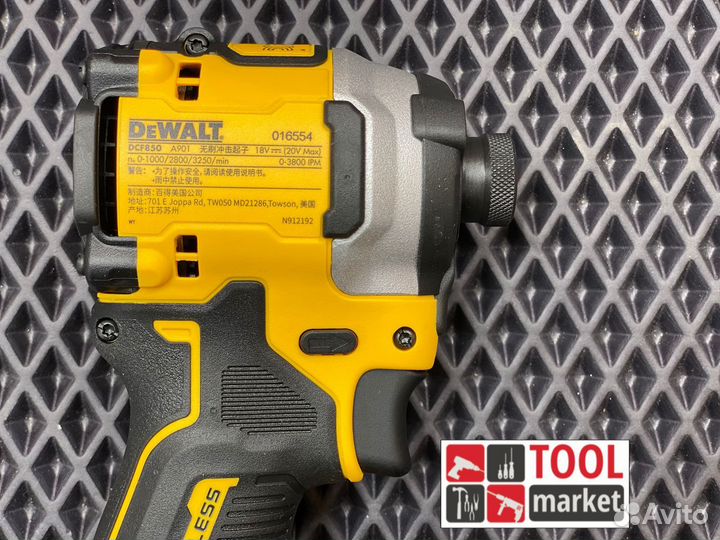 Импульсный шуруповерт Dewalt 20 В XR DCF850N