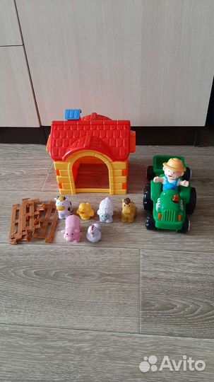 Развивающая игрушка, домашнии животные