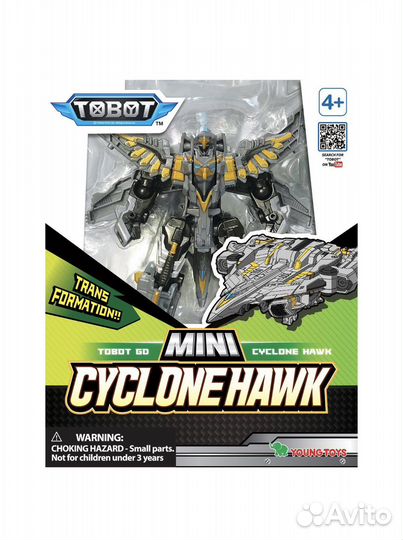 Тобот Циклон Хок новый. Оригинал