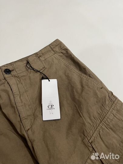 Штаны C.P. Company Loose Fit Cargo Lead Grey