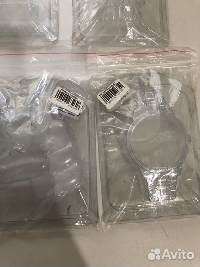 Новые пластиковые формы для мыла и шоколада 6шт