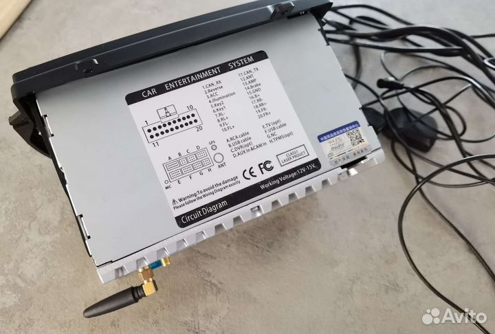 Магнитола android 7 дюймов 4/64 dasaita px6 vesta