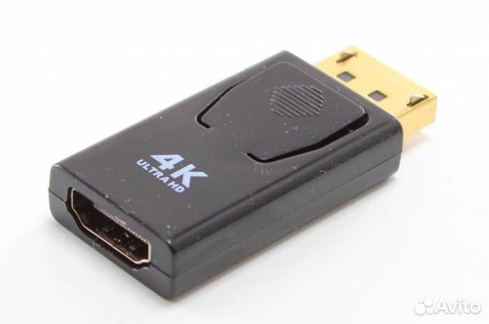 Адаптер hdmi F - DP M (DisplayPort) 4K