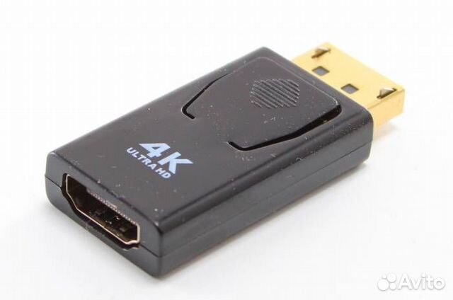 Адаптер hdmi F - DP M (DisplayPort) 4K