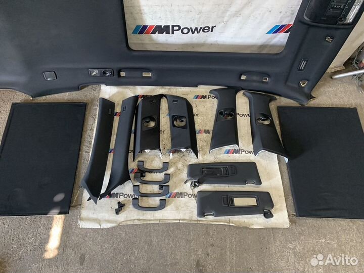 Черный потолок BMW E70