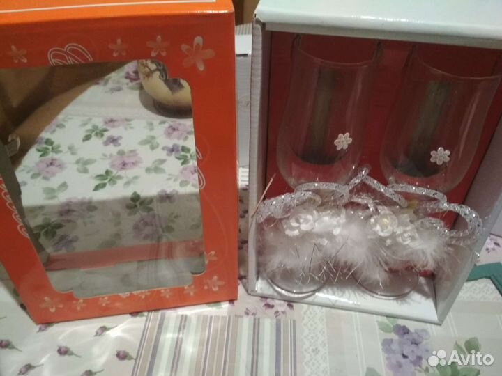 Подарочные бокалы для шампанского