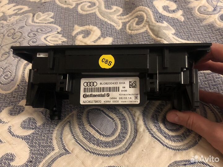 Блок управления климат контролем Audi q3