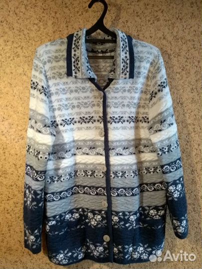 Кофта женская теплая 54 56