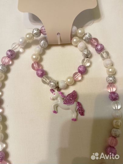 Новый набор бижутерии для девочки