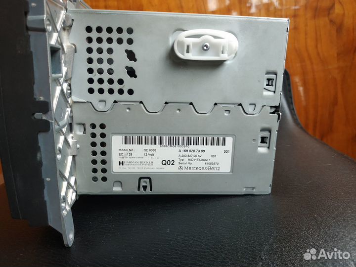 Магнитола mercedes