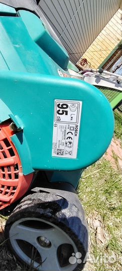 Газонокосилка электрическая bosch