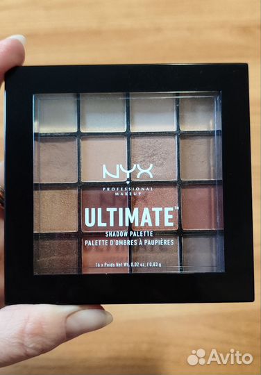 Палатка теней NYX Ultimate оригинал