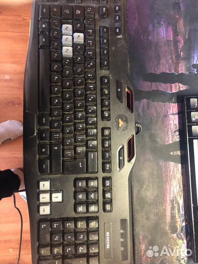 Игровая клавиатура A4tech G105 + коврик