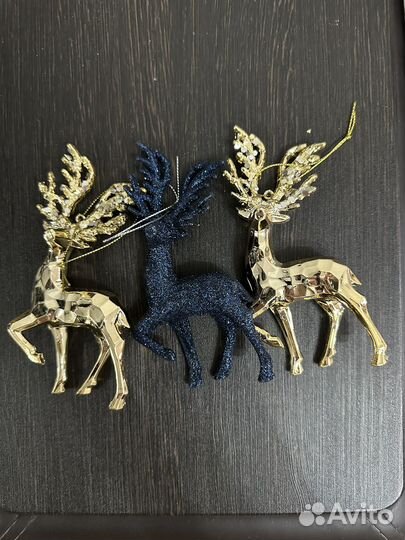 Елочные игрушки олень