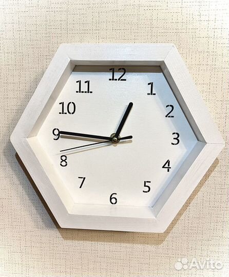 Часы бесшумные, стардарт размер полок Сота