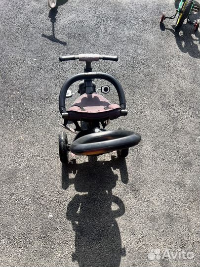 Велосипед коляска с ручкой 3 х колесный