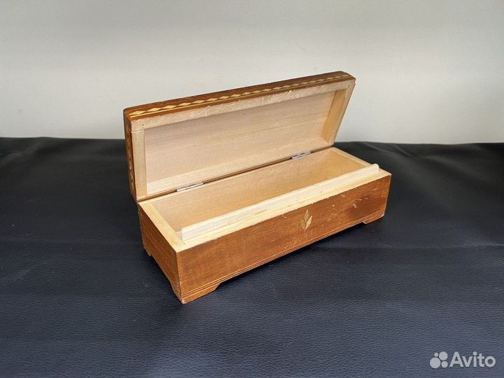 Шкатулка деревянная с росписью 22 х 8,5 х 7 см