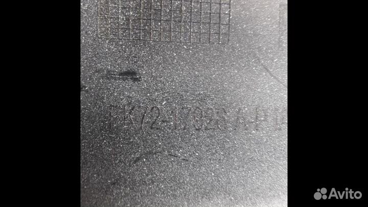 Накладка бампера заднего правая