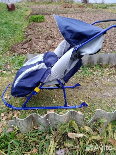 Санки-коляска