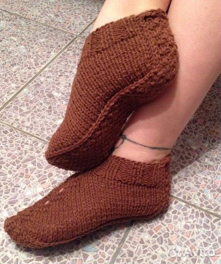 Вязанные носки
