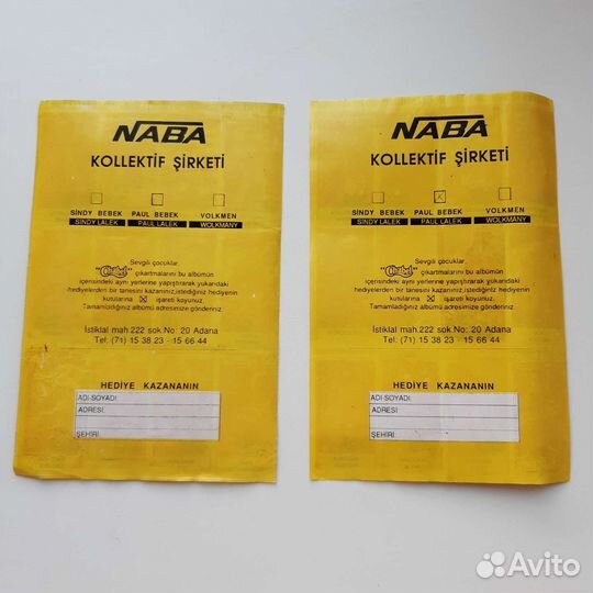 Альбом с наклейками 90х Chabel Синди Барби Тиктак