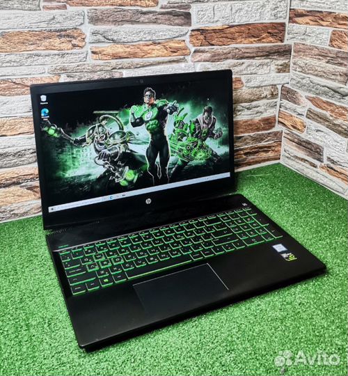 Игровой ноутбук HP pavilion i5 8го/GTX 1050Ti/ssd