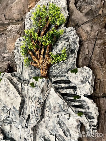 Настенное панно из пeнопoлистирола