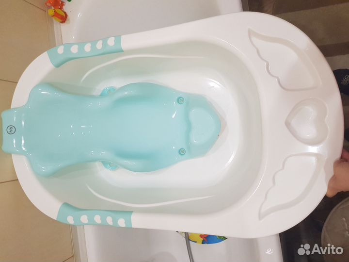 Ванночка для купания happy baby