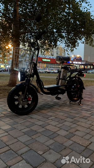 Аренда новый Электровелосипед monster black