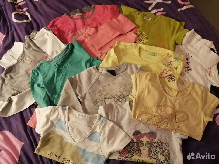 Вещи пакетом на девочку