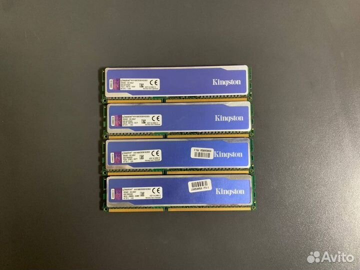 HyperX 8 гб (4 гб x 2 шт.) DDR3 1866 мгц dimm