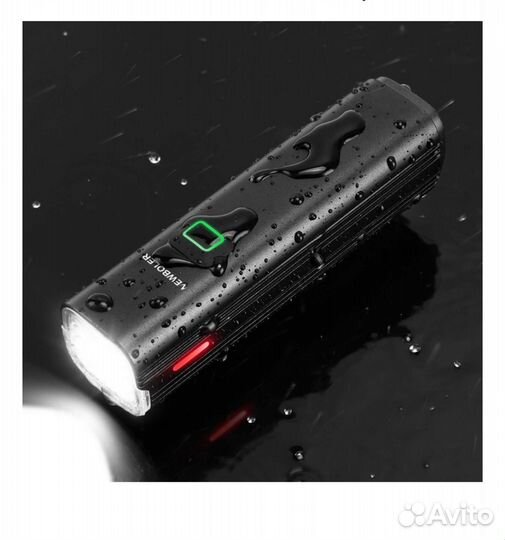 Велофонарь 1000 люмен. Новый