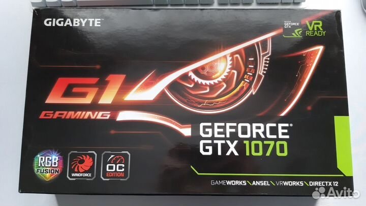 Видеокарта gtx 1070 8gb