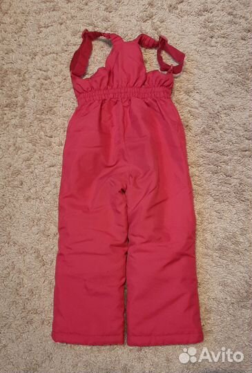 Полукомбинезон зимний 92-104 для девочки