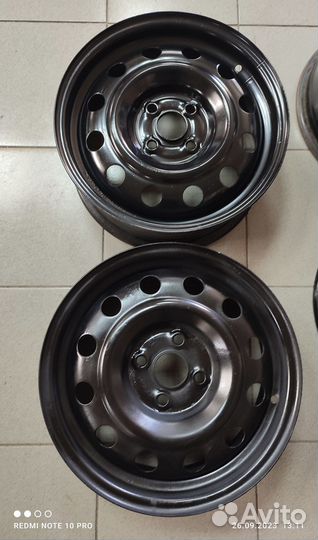 Штампованные диски r15 Solaris Rio