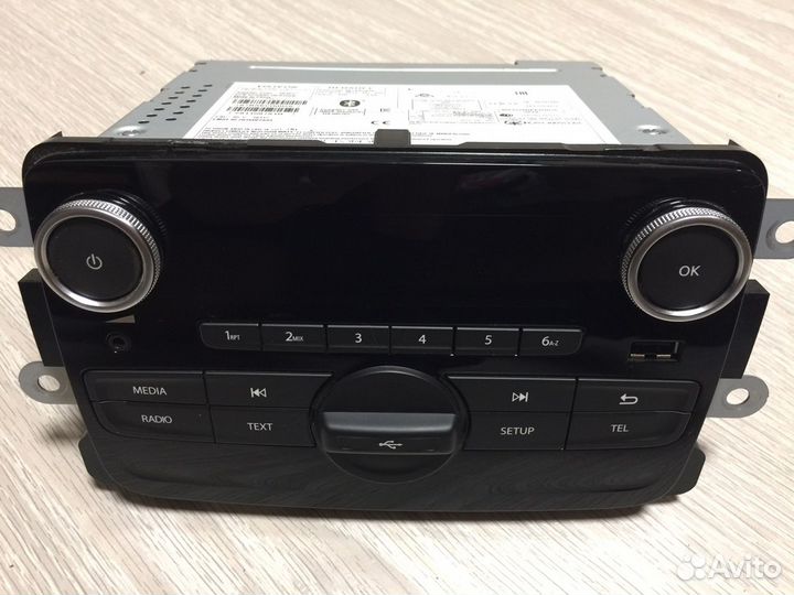 Штатная магнитола renault duster