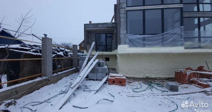 Напыление ппу утепление без швов \ inov и др