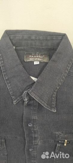 Мужская вельветовая рубашка