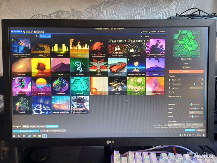 Монитор lg 22mk400a