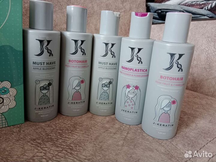 Набор для реконструкции волос j-keratin
