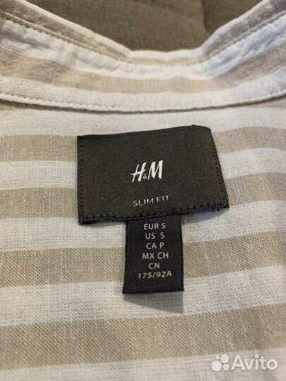 Льяная рубашка H&M