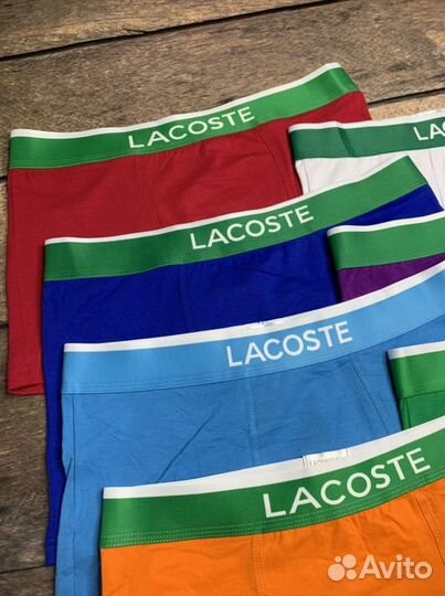 Мужские трусы Lacoste боксеры нижнее белье