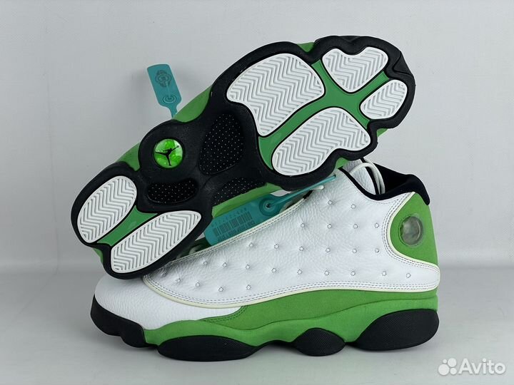 Nike Air Jordan 13 Retro White Lucky Green