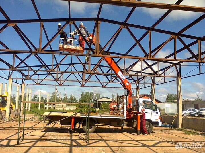 Металлоконструкции монтаж и изготовление под ключ