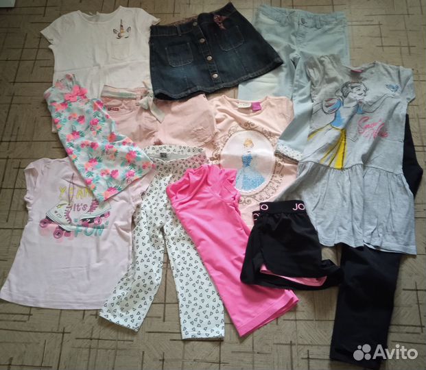 Летние вещи на девочку, р-р 122-128 (7-8 лет)
