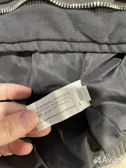 Бомбер женский оверсайз Zara (XS, S, M)