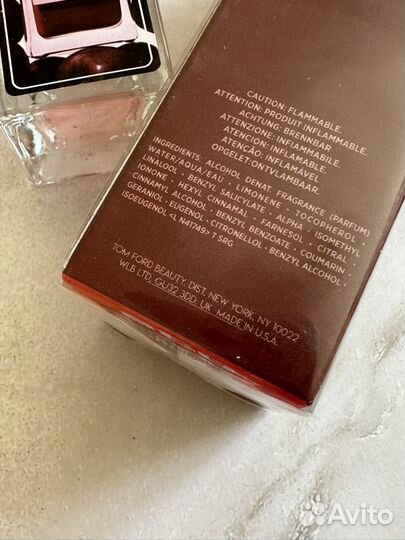 Духи tom ford lost cherry