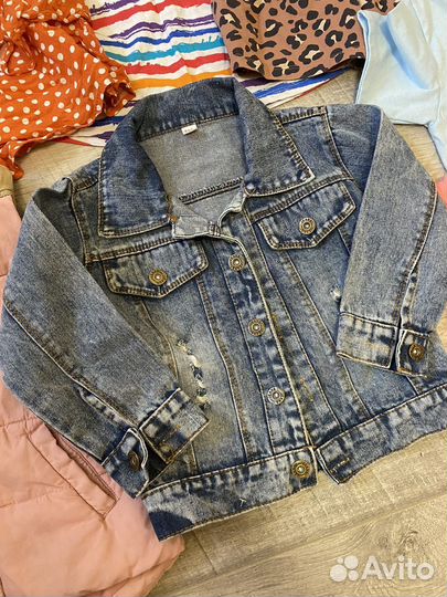 Пакет одежды на девочку 104 110